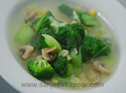 Clear Vegetable Soup Sanjeevkapoor