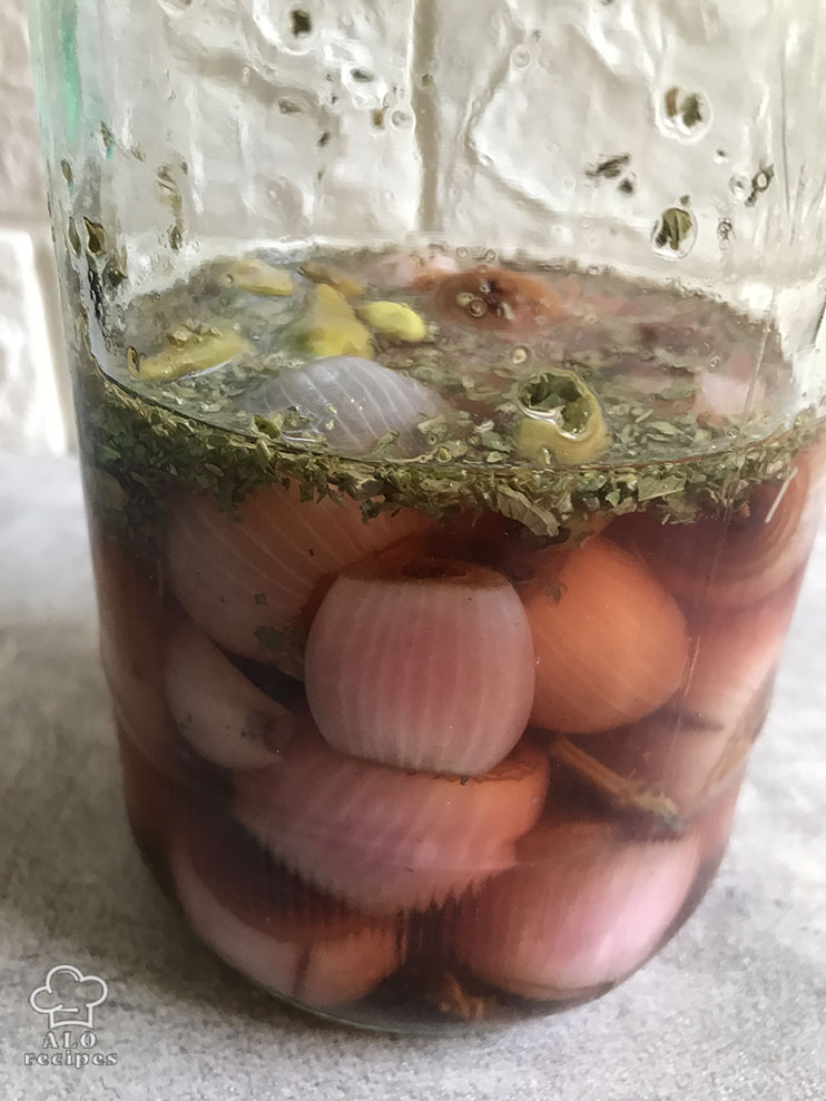 The jar of Pickled-Onions